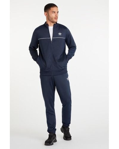 Umbro Active Style Tricot Tracksuit - Blue