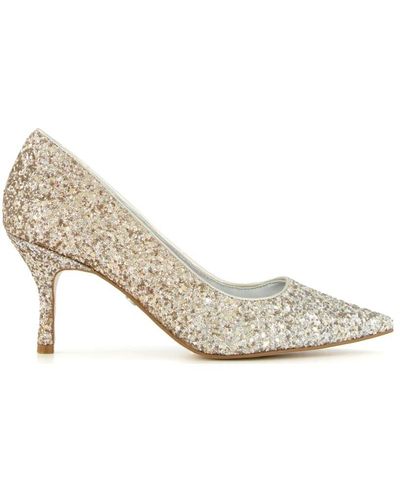 Dune 'bedazzling' Court Shoes - White