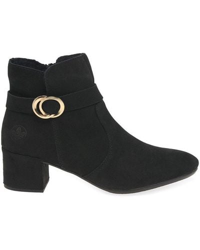 Rieker 'cleo' Ankle Boots - Black