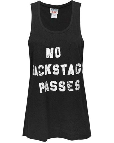 Junk Food No Backstage Passes Vest - Black