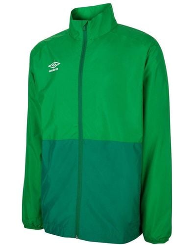 Umbro Training Shower Jacket - Green