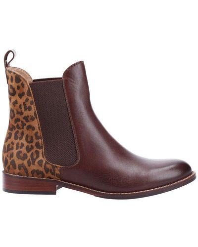 Hush Puppies Chlo Ankle Boot - Brown