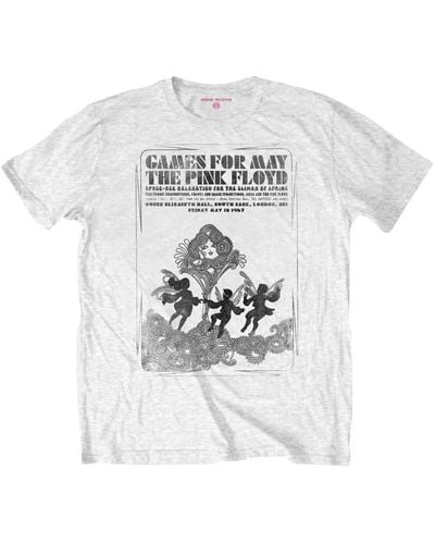 Pink Floyd Games For May T-shirt - White