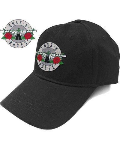 Guns N Roses Circle Logo Baseball Cap - Black