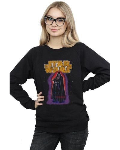 Star Wars Darth Vader Vintage Sweatshirt - Black