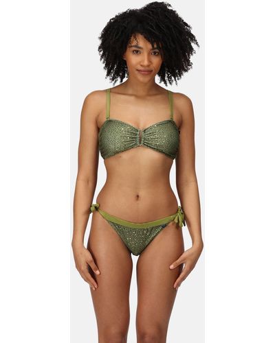 Regatta 'flavia' Side-tie Swim Bikini Bottoms - Green