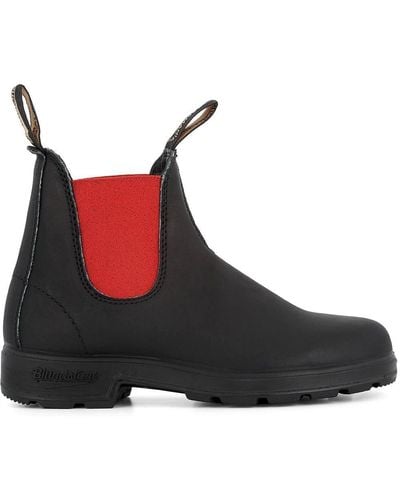 Blundstone #508 Red Chelsea Boot - Black
