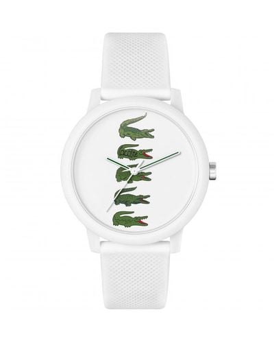 Lacoste .12.12 Aluminium Fashion Analogue Quartz Watch - 2011280 - White