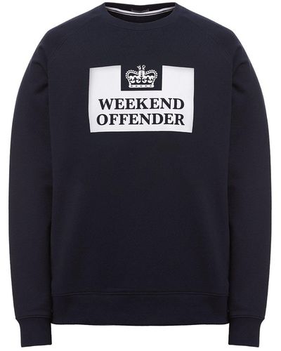 Weekend Offender Penitentiary Sweatshirt - Blue