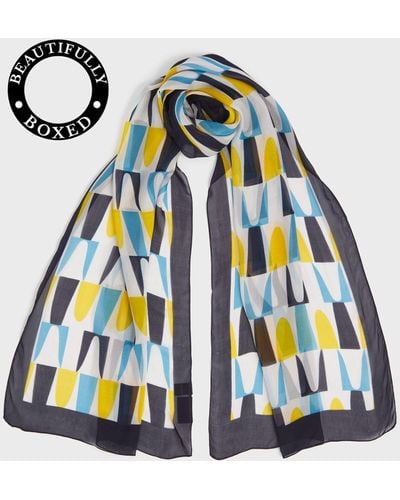 Osprey The Malmo Boxed Scarf - Blue