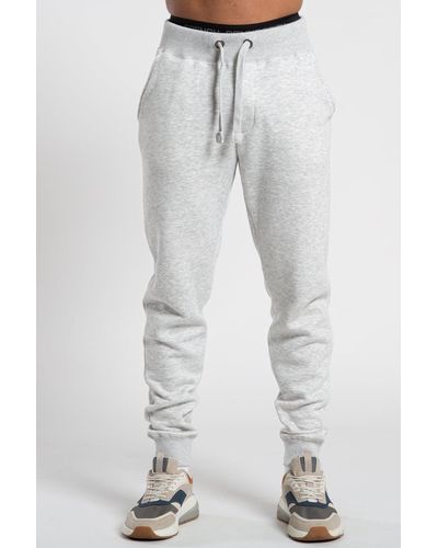 French Connection Cotton Blend Joggers - Grey