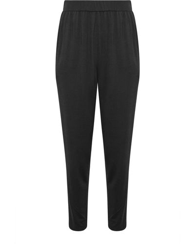 M&CO. Petite Hareem Jersey Trousers - Black