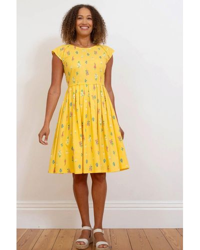 Kite Chesil Poplin Dress - Yellow