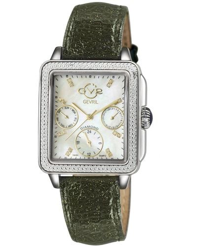 Gv2 Bari Multi 9230 Swiss Quartz Watch - Green
