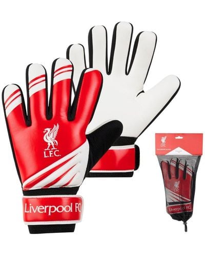 Liverpool Fc Goalkeeper Gloves - Junior - Red