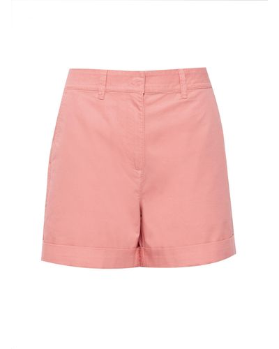 Dorothy Perkins Coral Chino Shorts - Pink