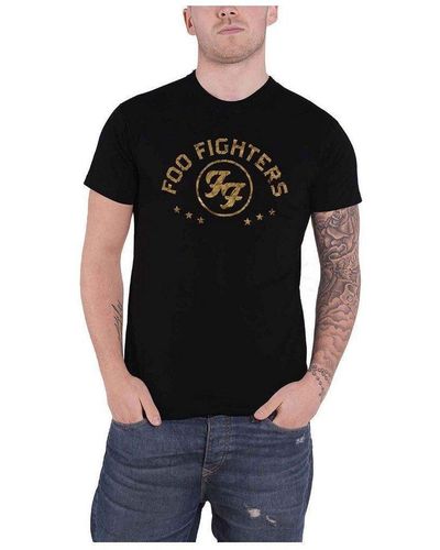 Foo Fighters Arched Stars T-shirt - Black