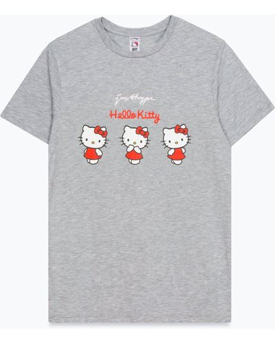 Hype X Hello Kitty 3 T-shirt - Grey