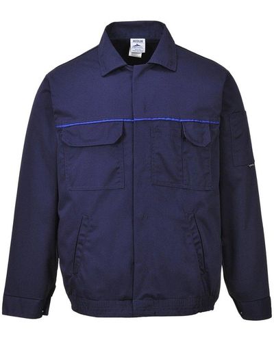 Portwest Classic Work Jacket - Blue