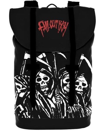 Rocksax Fall Out Boy Heritage Bag - Reaper Gang - Black