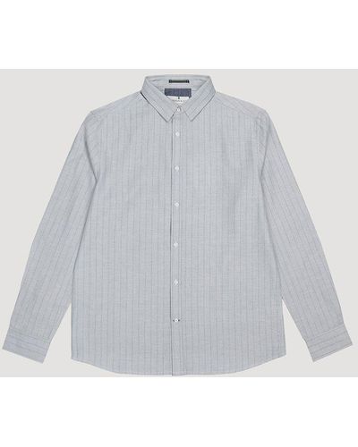 Larsson & Co Grey Stripe Long Sleeve Shirt