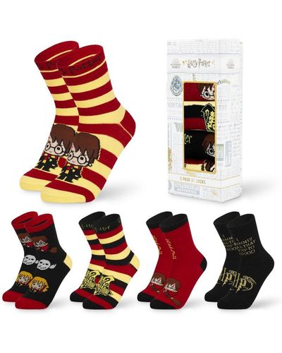 Harry Potter Socks Pack Of 5 - White