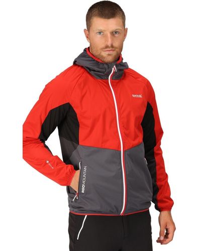 Regatta 'tarvos Vi' Softshell Xpt Waterproof Hiking Jacket - Red
