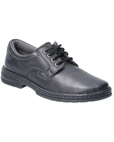 Hush Puppies 'outlaw Ii' Leather Lace Shoes - Grey