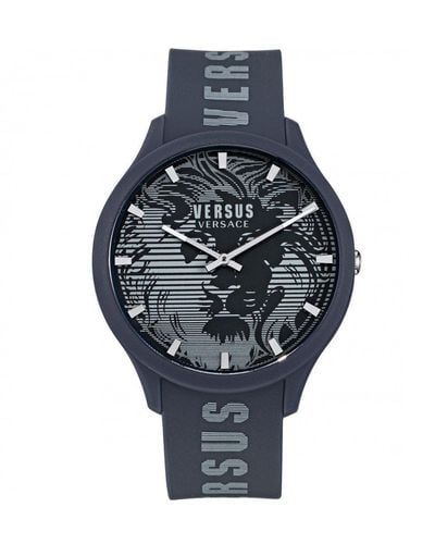 Versus Domus Gent Plastic/resin Fashion Analogue Quartz Watch - Vsp1o0221 - Blue