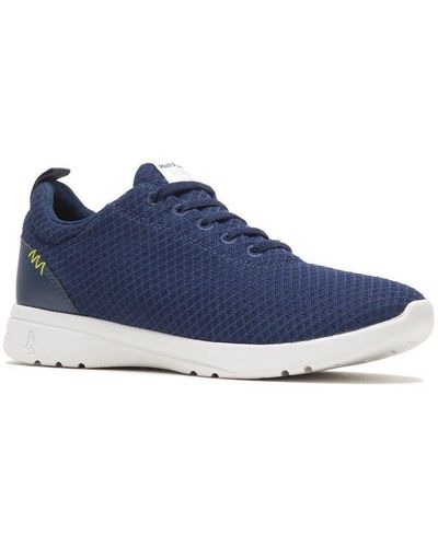 Hush Puppies 'good' 100% Recycled Plastic Trainers - Blue