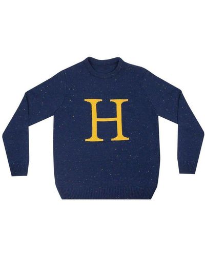 Harry Potter H Knitted Sweatshirt - Blue