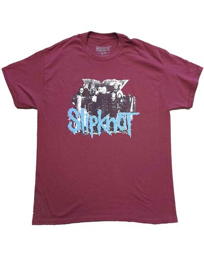 Slipknot Goat Demon T Shirt - Pink