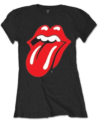 The Rolling Stones Classic Tongue T-shirt - Black