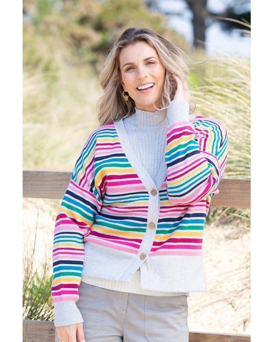 Kite Sandbanks Knit Cardigan Rainbow - Multicolour