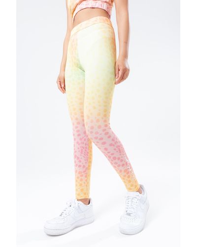 Hype Rainbow Dalmatian Leggings - Multicolour