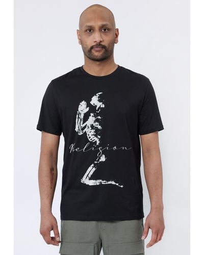 Religion Eclipse Regular Fit T-shirt - Black