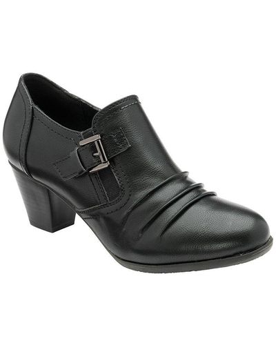 Lotus 'callie' Heeled Shoe-boots - Black