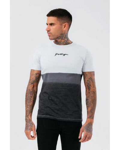 Hype Fade Scribble T-shirt - White
