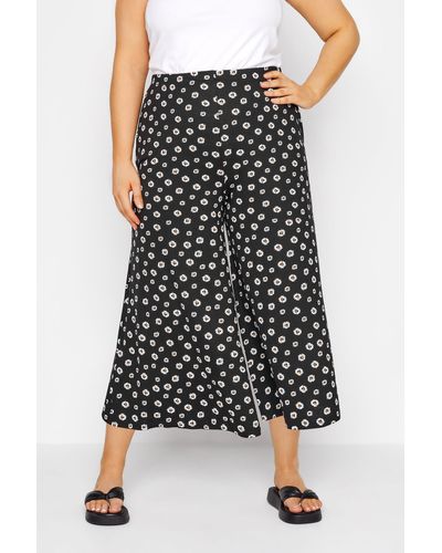 Yours Plus Size Culottes - Brown