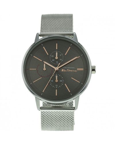 Ben Sherman Fashion Analogue Quartz Watch - Bs062esm - Grey