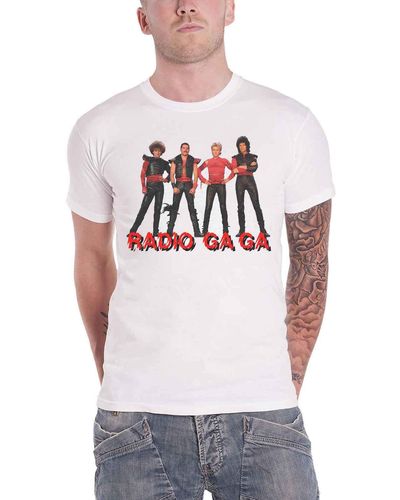 Queen Radio Ga Ga T Shirt - Grey