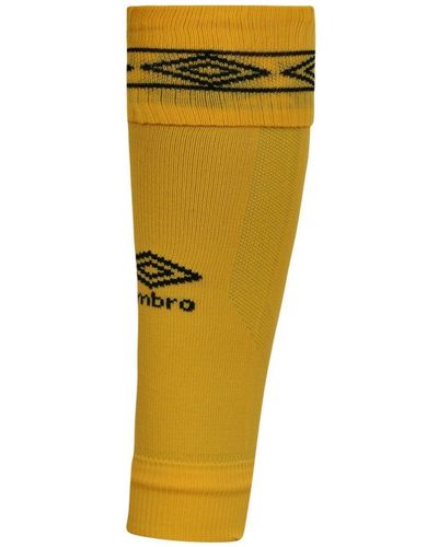 Umbro Diamond Top Sock Leg - Yellow