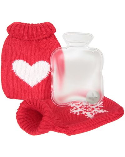 Mountain Warehouse Re - Usable Handwarmer Gift Set Twin Pack Warm Instant Heat - Red