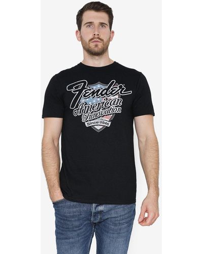Fender American Innovation 1946 Mens T-shirt - Black
