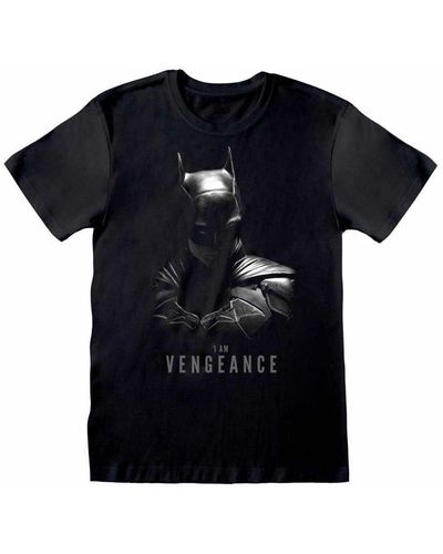 Batman I Am Vengeance T-shirt - Black