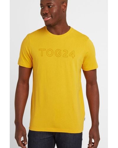 TOG24 'brierly' T-shirt - Yellow