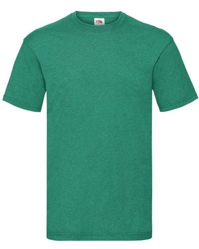 Fruit Of The Loom Valueweight Short Sleeve T-shirt - Green