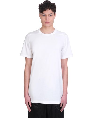 Rick Owens T-Shirt in Cotone Bianco