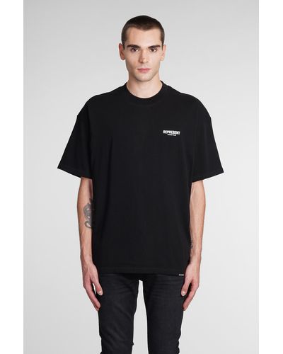 Represent T-shirt In Black Cotton
