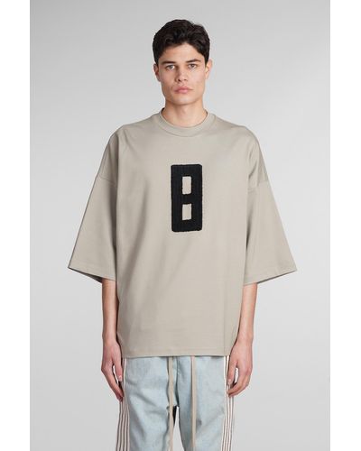 Fear Of God 8 Milano Embroidered Jersey T-Shirt - Natural